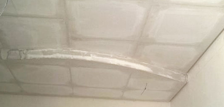 Forro de gesso convencional executado pela ArquiGesso